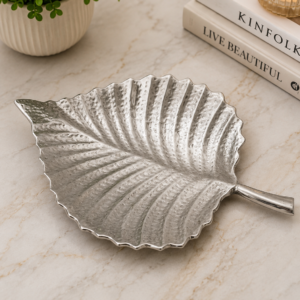 luxury gold serving platter with dip bowl