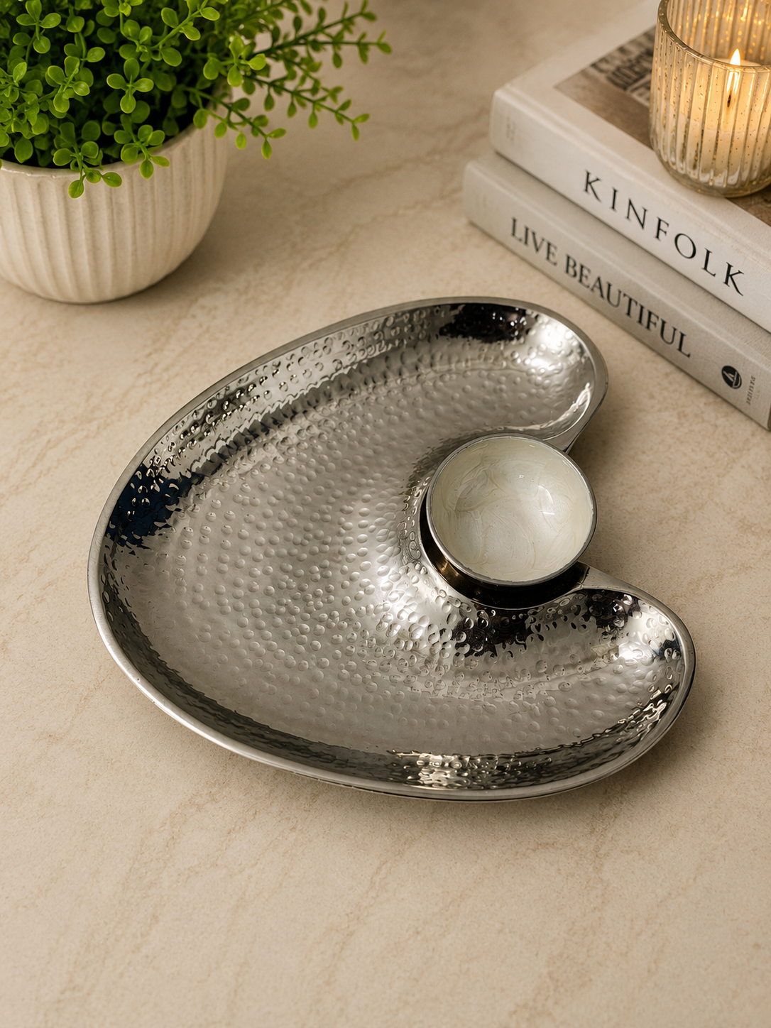 luxury gold serving platter with dip bowl luxury gold serving platter with dip bowl
