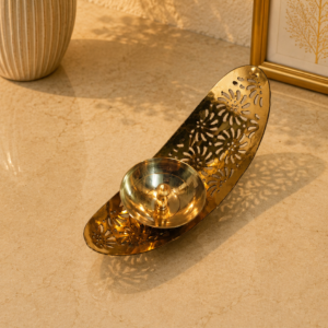 royal embossed metal decorative bowl